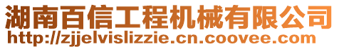 湖南百信工程機械有限公司