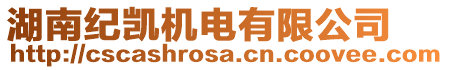 湖南紀(jì)凱機(jī)電有限公司
