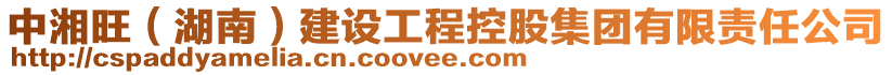 中湘旺（湖南）建設(shè)工程控股集團(tuán)有限責(zé)任公司