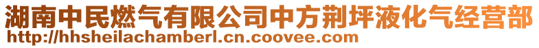 湖南中民燃?xì)庥邢薰局蟹角G坪液化氣經(jīng)營部