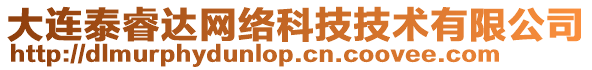 大連泰睿達(dá)網(wǎng)絡(luò)科技技術(shù)有限公司