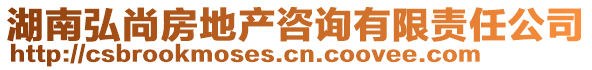 湖南弘尚房地產(chǎn)咨詢有限責(zé)任公司