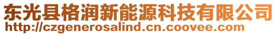 東光縣格潤新能源科技有限公司