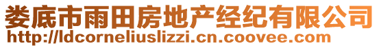 婁底市雨田房地產(chǎn)經(jīng)紀(jì)有限公司