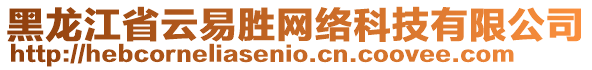 黑龍江省云易勝網(wǎng)絡(luò)科技有限公司