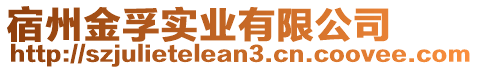 宿州金孚實業(yè)有限公司