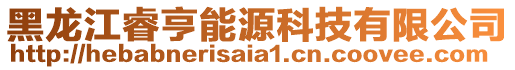 黑龍江睿亨能源科技有限公司