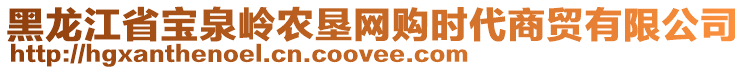 黑龍江省寶泉嶺農(nóng)墾網(wǎng)購(gòu)時(shí)代商貿(mào)有限公司