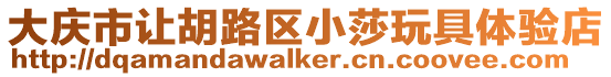 大慶市讓胡路區(qū)小莎玩具體驗(yàn)店