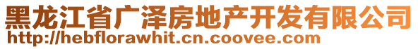 黑龍江省廣澤房地產(chǎn)開發(fā)有限公司