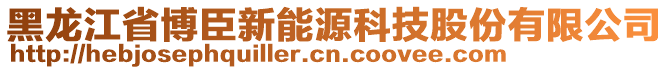 黑龍江省博臣新能源科技股份有限公司