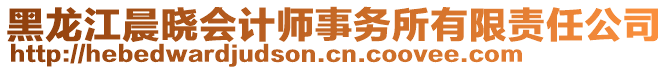 黑龙江晨晓会计师事务所有限责任公司