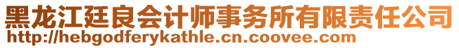 黑龙江廷良会计师事务所有限责任公司