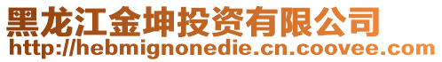 黑龍江金坤投資有限公司