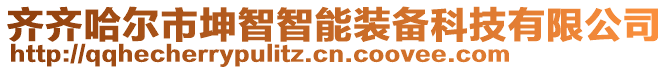 齊齊哈爾市坤智智能裝備科技有限公司