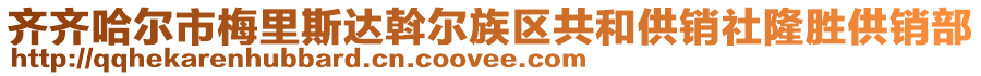 齊齊哈爾市梅里斯達斡爾族區(qū)共和供銷社隆勝供銷部