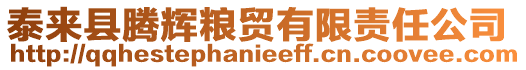 泰來(lái)縣騰輝糧貿(mào)有限責(zé)任公司