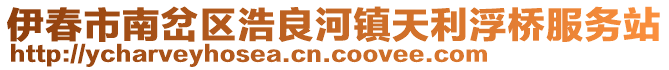 伊春市南岔區(qū)浩良河鎮(zhèn)天利浮橋服務(wù)站