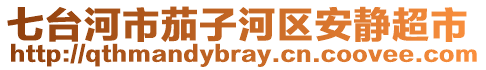 七臺河市茄子河區(qū)安靜超市