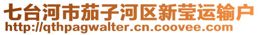 七臺(tái)河市茄子河區(qū)新瑩運(yùn)輸戶