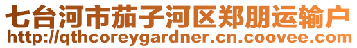 七臺(tái)河市茄子河區(qū)鄭朋運(yùn)輸戶(hù)