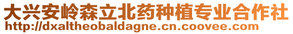 大兴安岭森立北药种植专业合作社