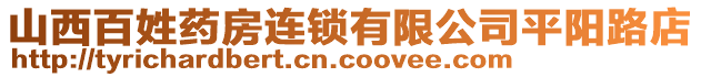 山西百姓藥房連鎖有限公司平陽路店