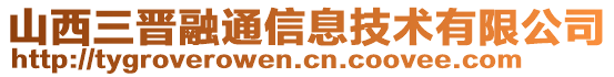 山西三晉融通信息技術(shù)有限公司