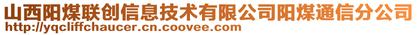 山西陽煤聯(lián)創(chuàng)信息技術(shù)有限公司陽煤通信分公司