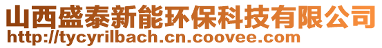 山西盛泰新能環(huán)保科技有限公司