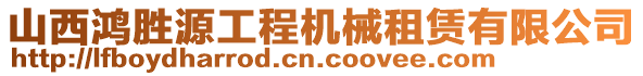 山西鴻勝源工程機(jī)械租賃有限公司