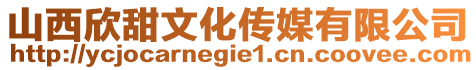 山西欣甜文化传媒有限公司