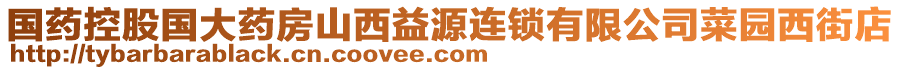 國藥控股國大藥房山西益源連鎖有限公司菜園西街店