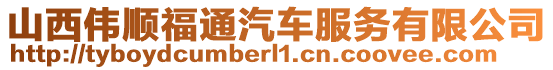 山西偉順福通汽車服務(wù)有限公司
