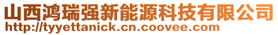 山西鴻瑞強新能源科技有限公司