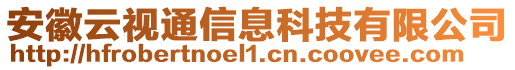 安徽云視通信息科技有限公司