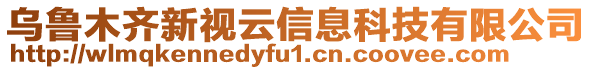 烏魯木齊新視云信息科技有限公司