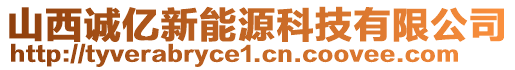 山西誠(chéng)億新能源科技有限公司