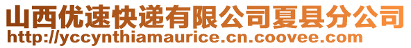 山西優(yōu)速快遞有限公司夏縣分公司