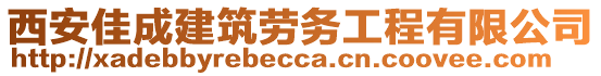 西安佳成建筑勞務(wù)工程有限公司