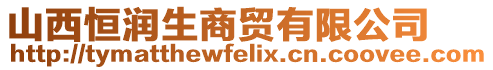 山西恒潤生商貿(mào)有限公司