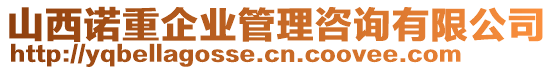 山西諾重企業(yè)管理咨詢有限公司