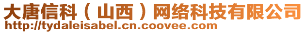 大唐信科（山西）網(wǎng)絡(luò)科技有限公司