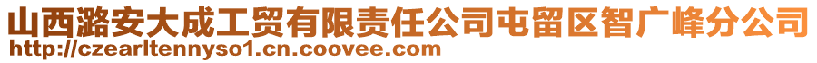 山西潞安大成工贸有限责任公司屯留区智广峰分公司