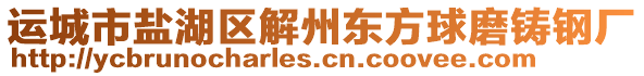 運城市鹽湖區(qū)解州東方球磨鑄鋼廠