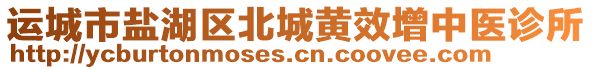 運城市鹽湖區(qū)北城黃效增中醫(yī)診所