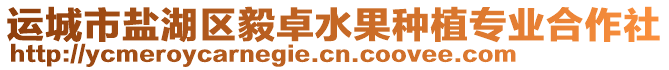運城市鹽湖區毅卓水果種植專業合作社