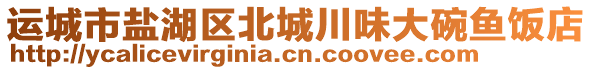 運(yùn)城市鹽湖區(qū)北城川味大碗魚飯店