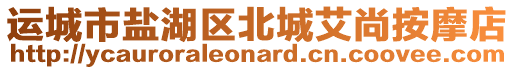 運城市鹽湖區北城艾尚按摩店