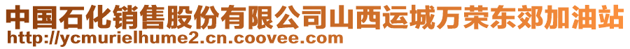 中國(guó)石化銷售股份有限公司山西運(yùn)城萬(wàn)榮東郊加油站